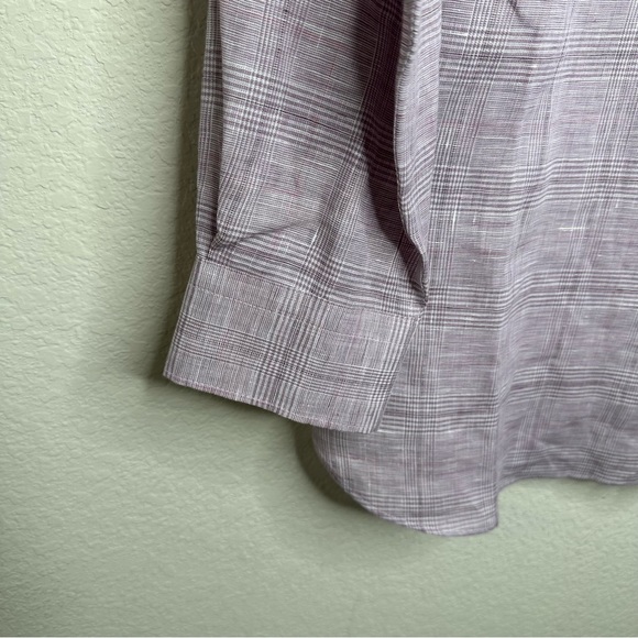 Jos A Bank Reserve Long Sleeve Button Up Dress Shirt Size M Traditional Fit - Picture 6 of 11